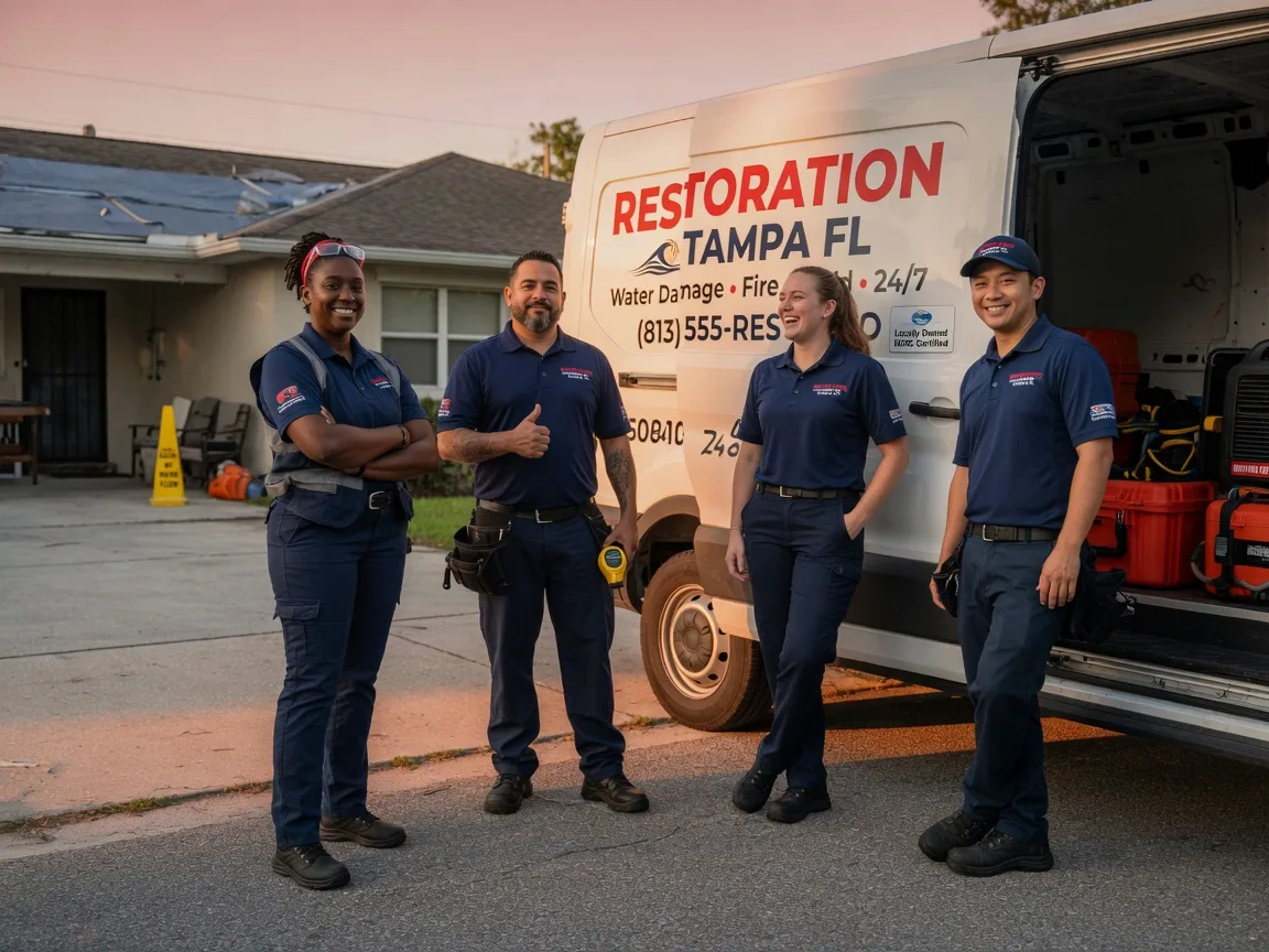 Water Damage Restoration company in Claremont, IL